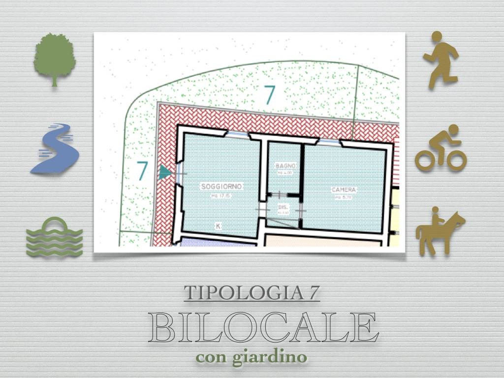 Bilocale a Pisa, 1 bagno, 48 m², classe energetica G in vendita