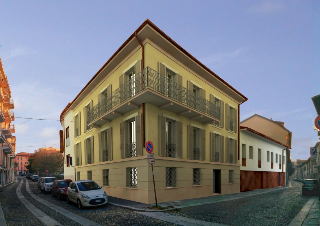 Trilocale in Via Giuseppe Franchi Maggi 1, Pavia, 2 bagni, 110 m²
