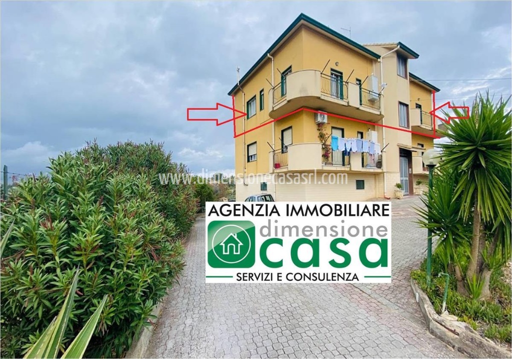 Villa a schiera in Via Aurora 1, San Cataldo, 2 bagni, garage, 175 m²