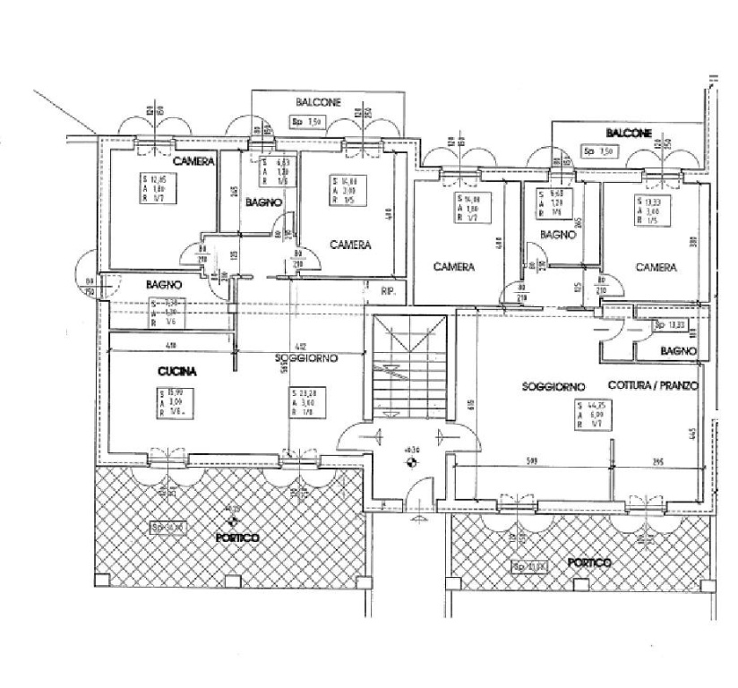 Quadrilocale a Rottofreno, 2 bagni, 110 m², aria condizionata