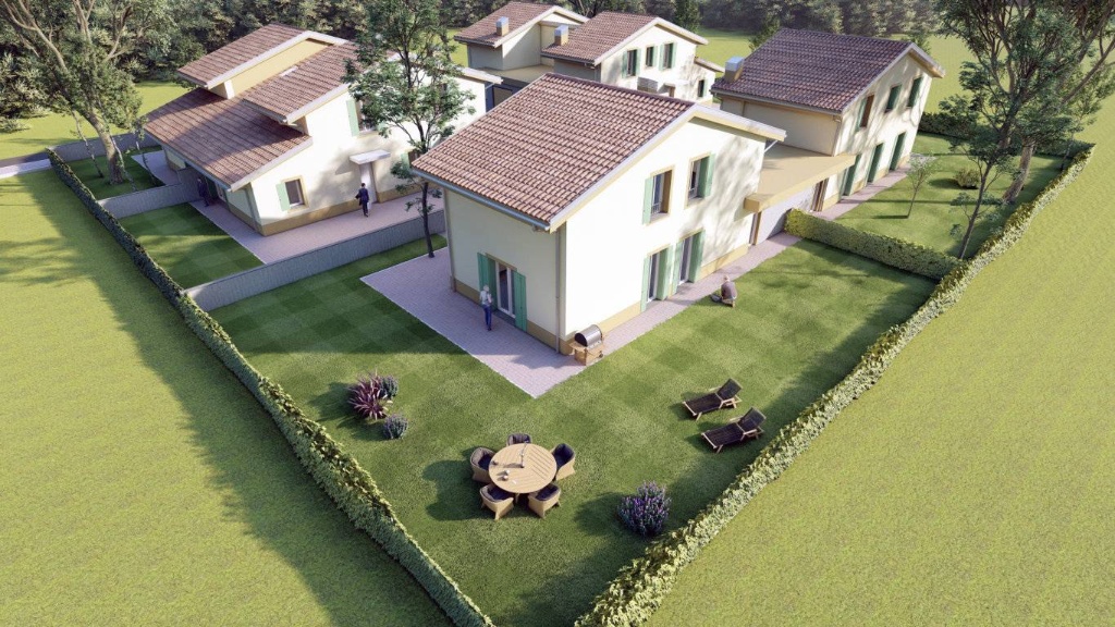 Villa singola in Via Tebaldeo, Ferrara, 6 locali, 2 bagni, con box