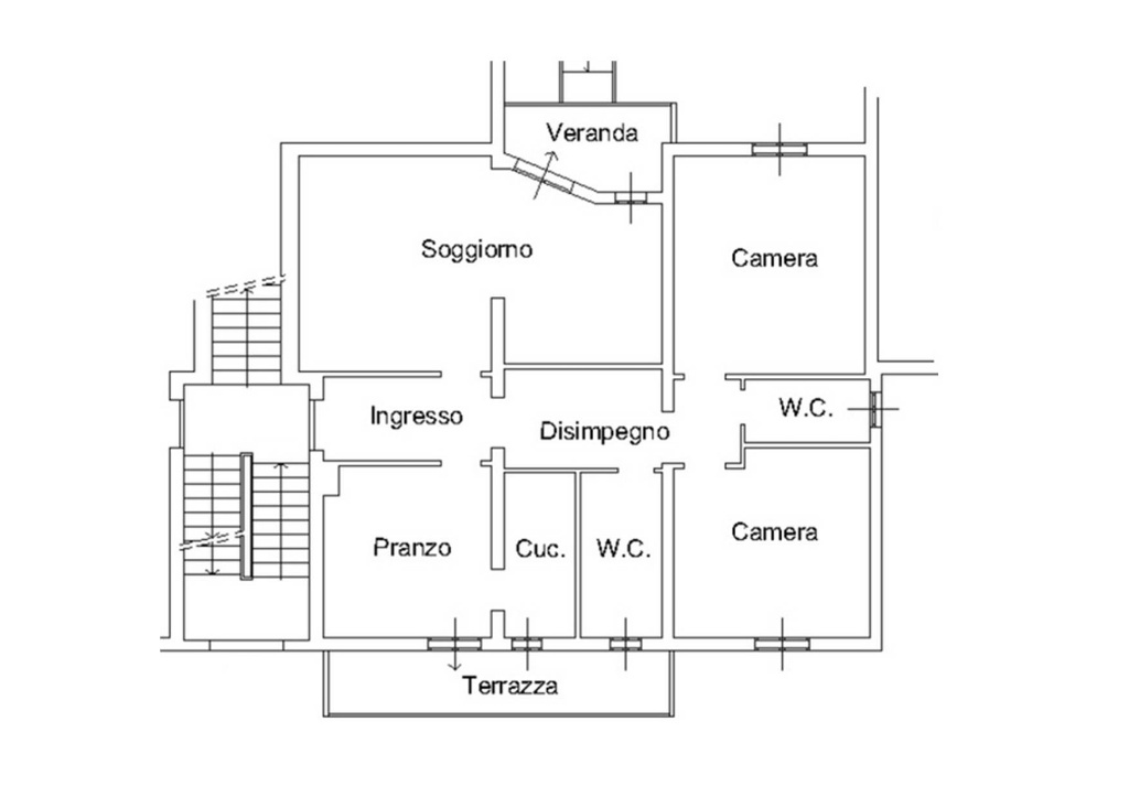 Appartamento a Casole d'Elsa, 5 locali, 2 bagni, 115 m², 1° piano