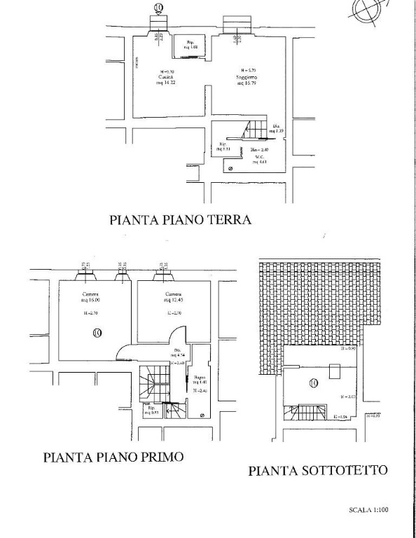 Terratetto - terracielo a Siena, 4 locali, 2 bagni, posto auto, 92 m²