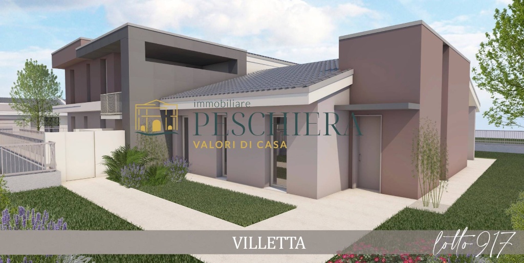 Villa a schiera in Via Oliveto, Castelnuovo del Garda, 4 locali