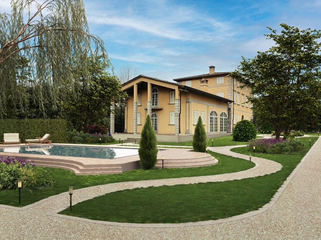 Villa a Pisa, 13 locali, 7 bagni, giardino privato, 570 m² in vendita