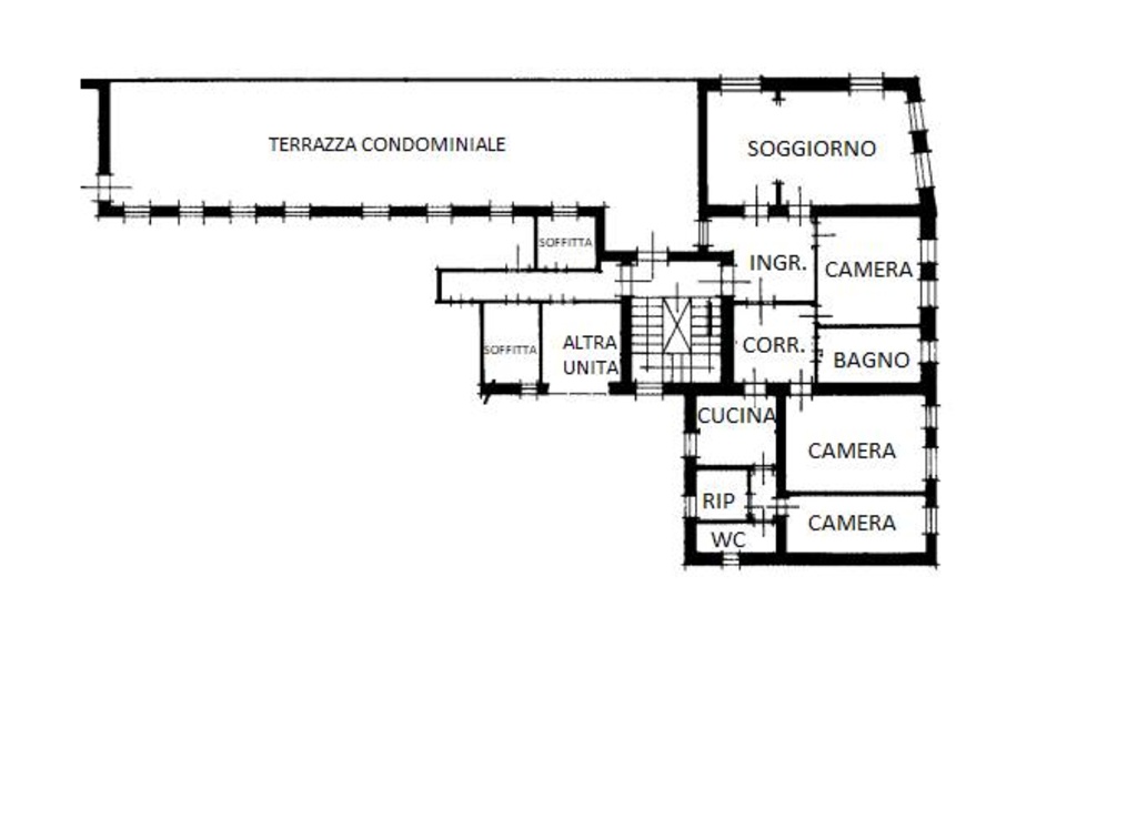 Appartamento in VIA SAN PIETRO, Padova, 5 locali, 2 bagni, 170 m²