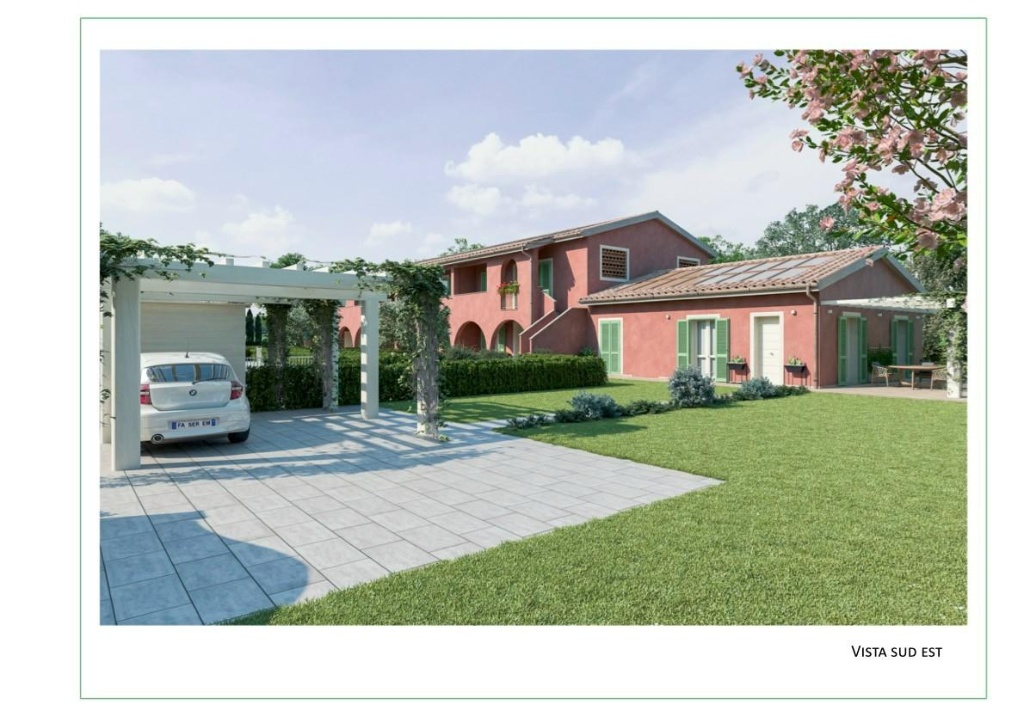 Viareggina a Calcinaia, 5 locali, 2 bagni, giardino privato, 110 m²