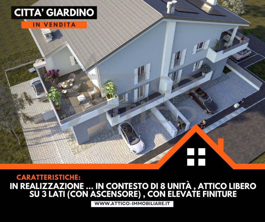 Attico in Via Viernheim RO, Rovigo, 7 locali, 2 bagni, garage, 155 m²