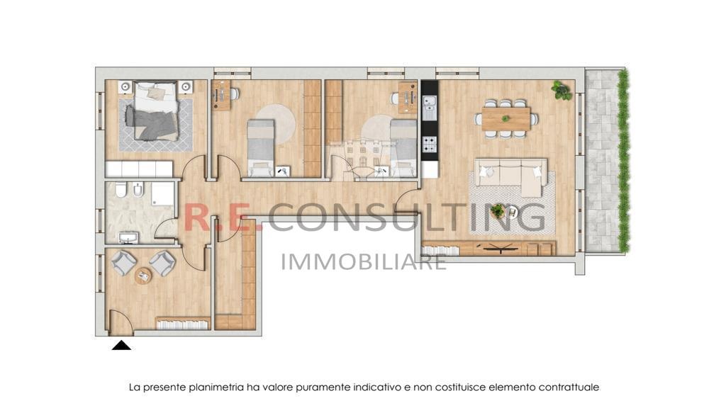Appartamento in Via Mottola 224 d, Martina Franca, 6 locali, 133 m²