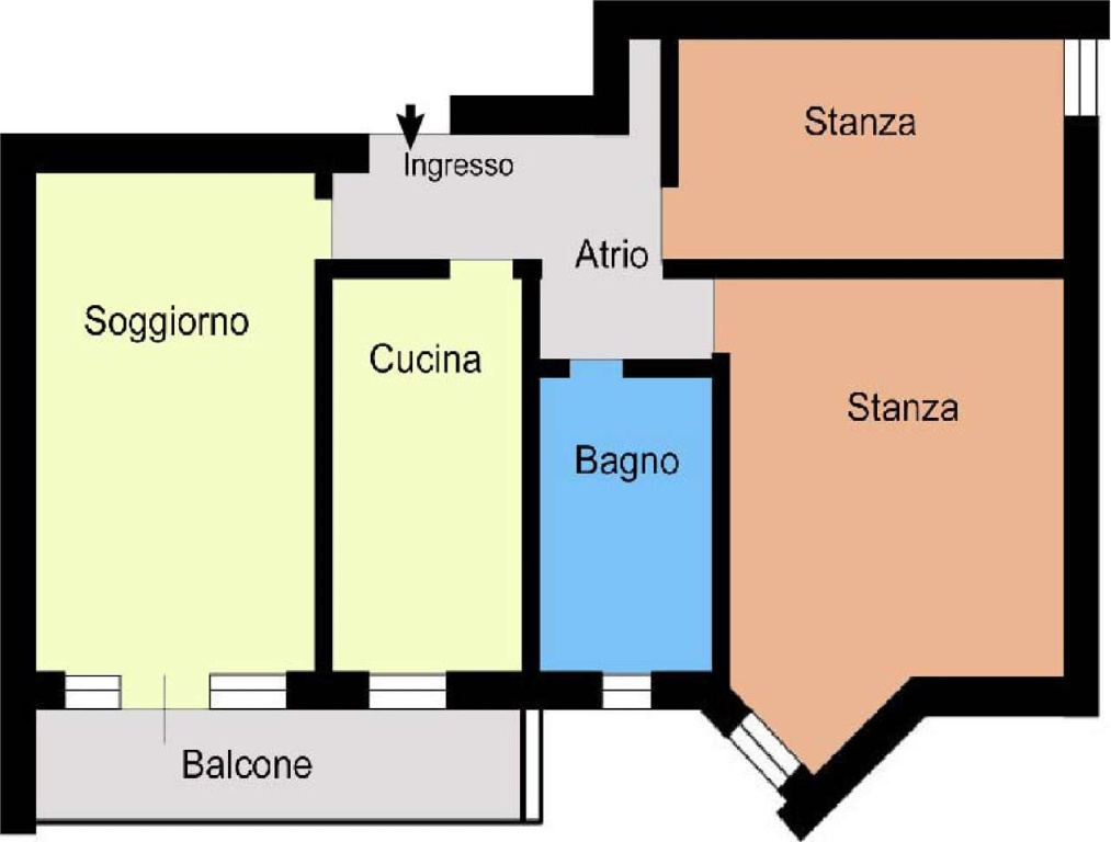 Trilocale in Via Maso della Pieve, Bolzano, 1 bagno, garage, 71 m²