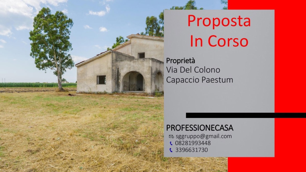 Villa in Via Del Colono 0, Capaccio Paestum, 4 locali, 3 bagni, 312 m²