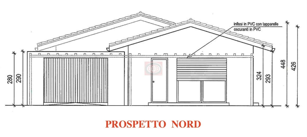 Casa indipendente a Cesena, 4 locali, 2 bagni, con box, 170 m²