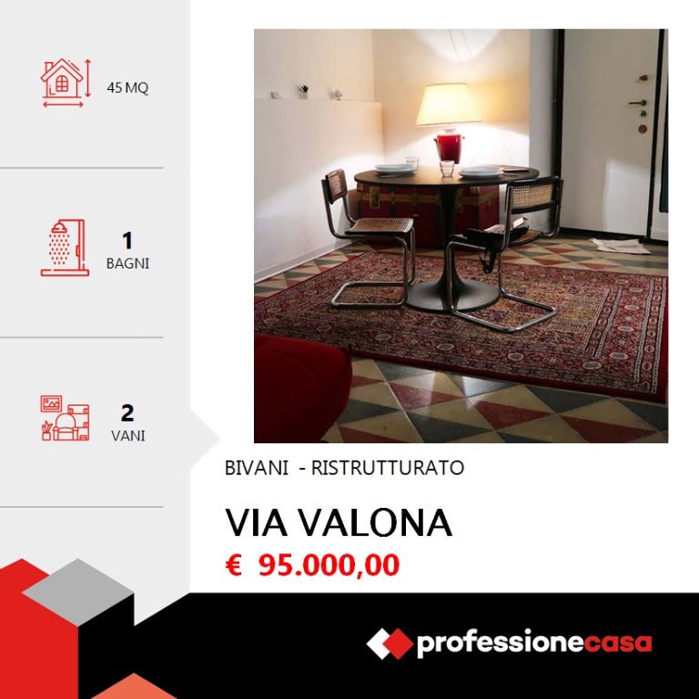 Bilocale in Via VALONA 18, Bari, 1 bagno, arredato, 45 m² in vendita