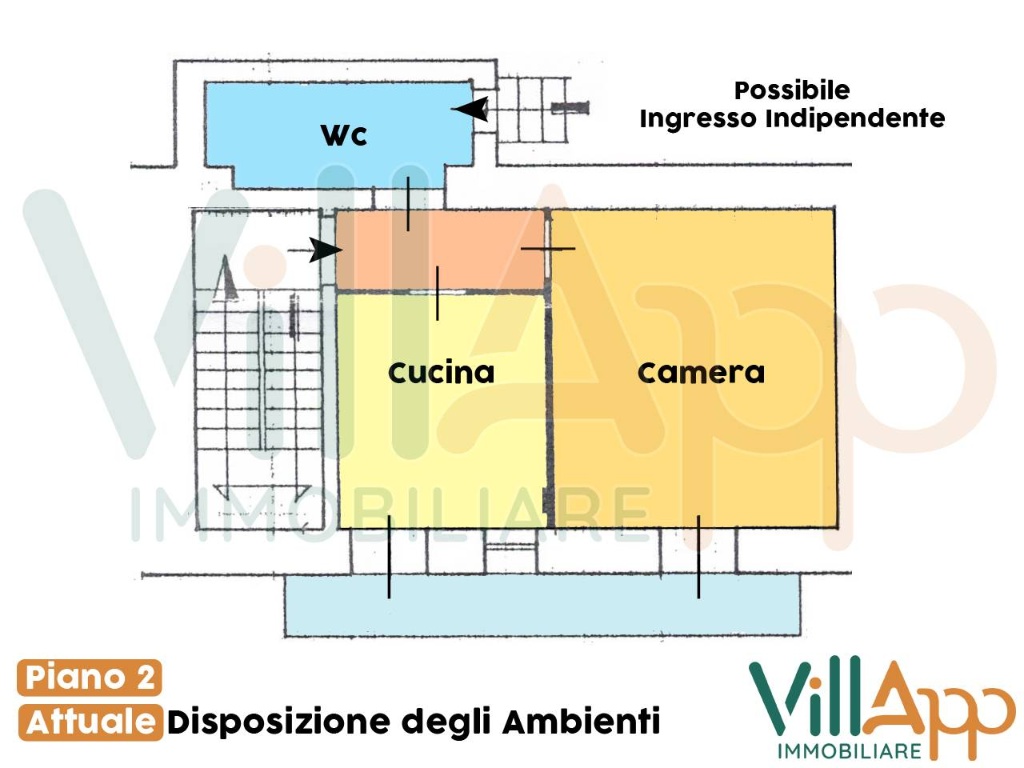 Bilocale in Via Roma, Monte San Biagio, 1 bagno, 40 m², 2° piano