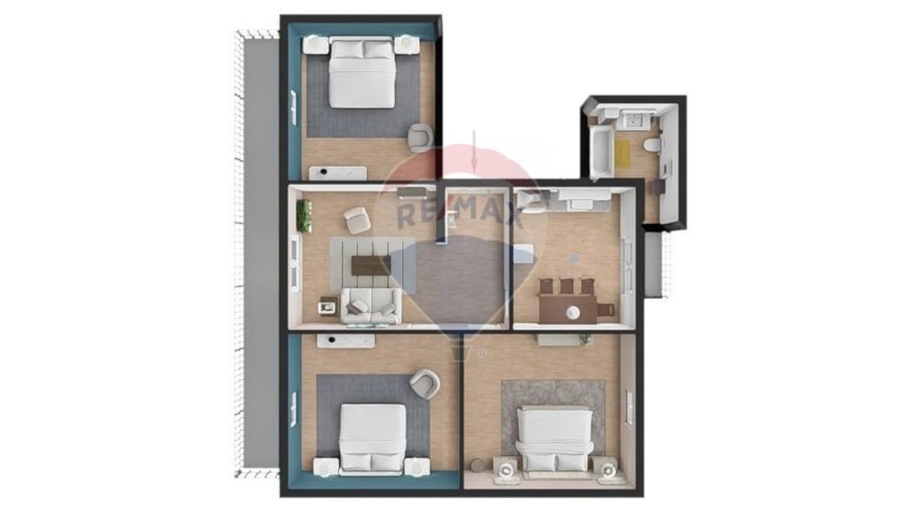 Appartamento in Via Piave, Vado Ligure, 5 locali, 1 bagno, 100 m²