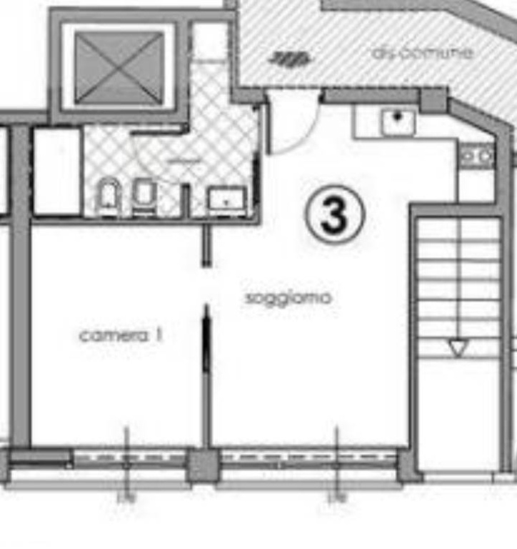 Monolocale in Via zamenoff, Milano, 1 bagno, 40 m², piano rialzato