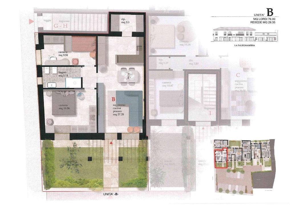 appartamento in vendita a Cascina