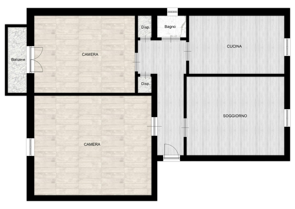 Quadrilocale in Canepari, Genova, 1 bagno, 67 m², 3° piano in vendita