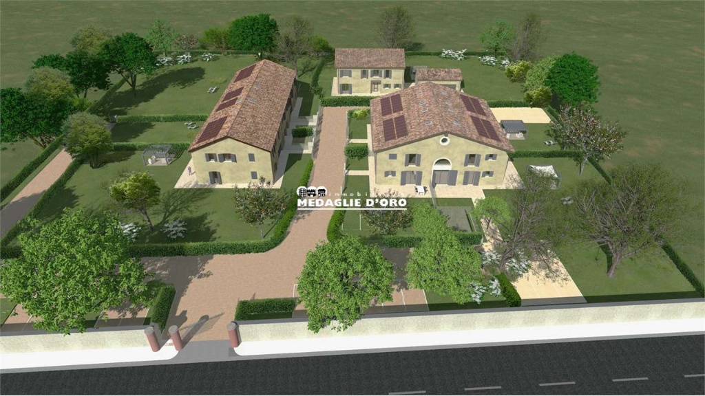 Porzione di casa in VIA CONTRADA, Modena, 10 locali, 4 bagni, garage