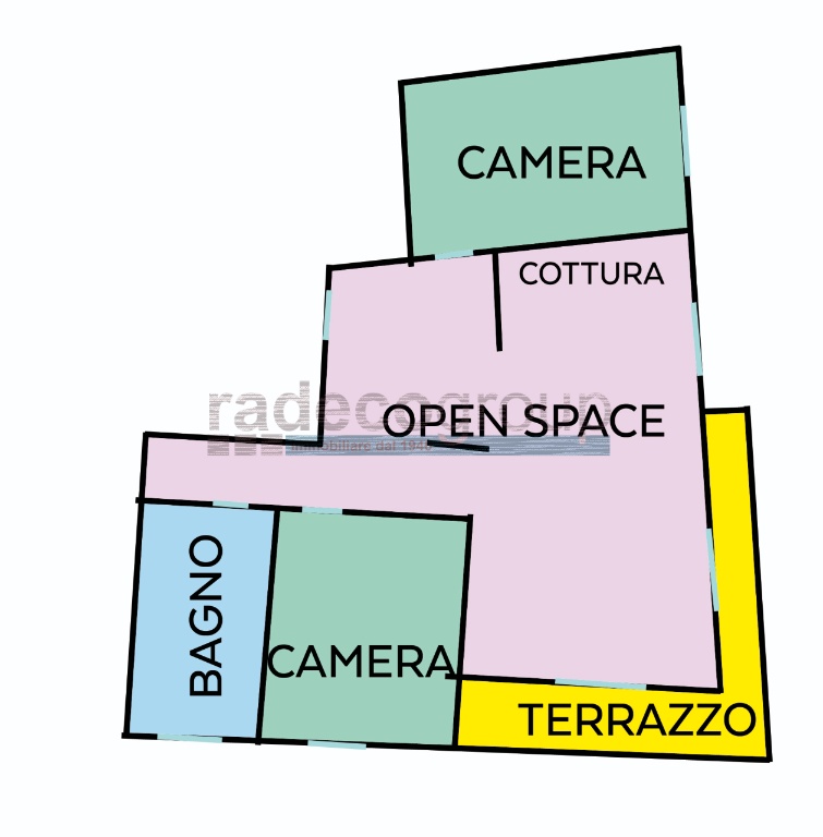 Appartamento in Via Roma 98/A, Livorno, 5 locali, 1 bagno, 95 m²