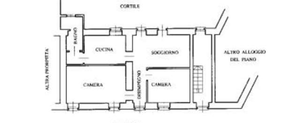 Appartamento in Via Fossata 29, Torino, 5 locali, 71 m² in vendita