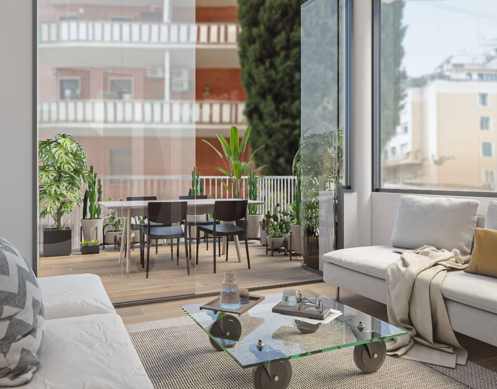 Appartamento in Via Archimede, Roma, 6 locali, 3 bagni, 150 m²