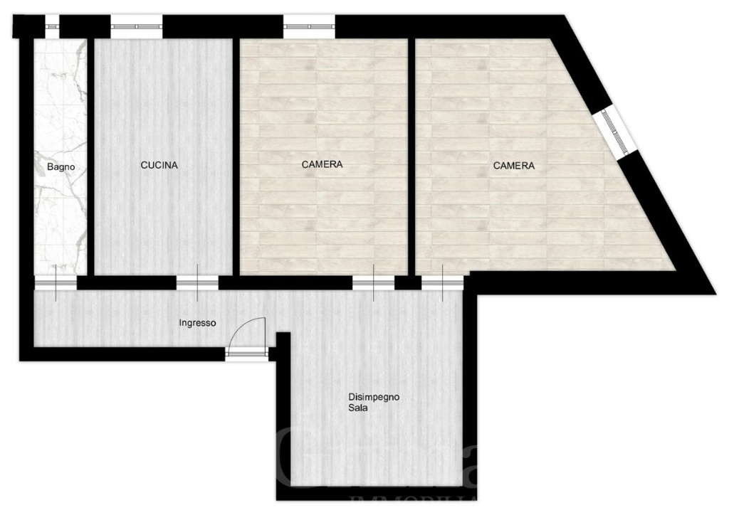 Quadrilocale in Canepari, Genova, 1 bagno, 82 m², 2° piano, ascensore
