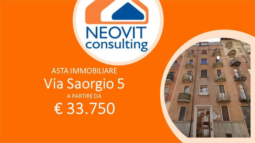 Bilocale in Via Saorgio 5, Torino, 1 bagno, 52 m², 4° piano in vendita
