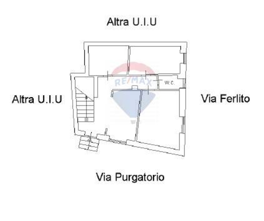 Casa indipendente in Via Del Purgatorio, Catania, 6 locali, 2 bagni