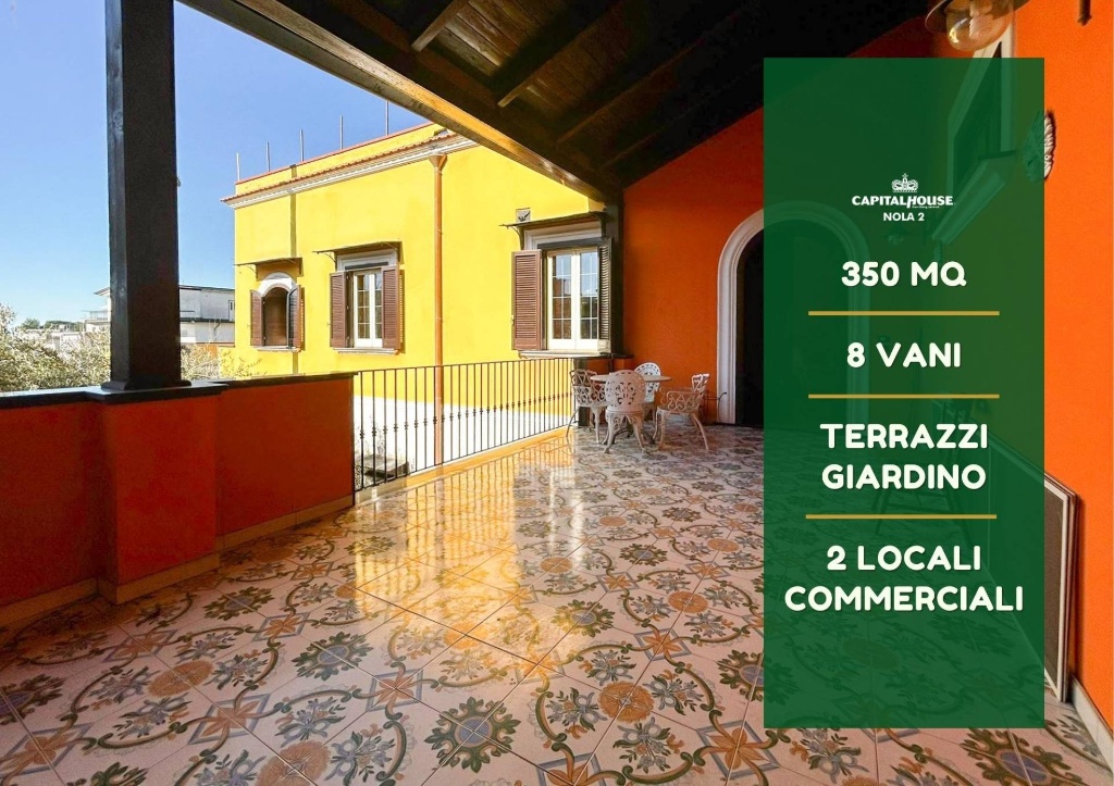 Villa singola a Casamarciano, 8 locali, 4 bagni, giardino privato