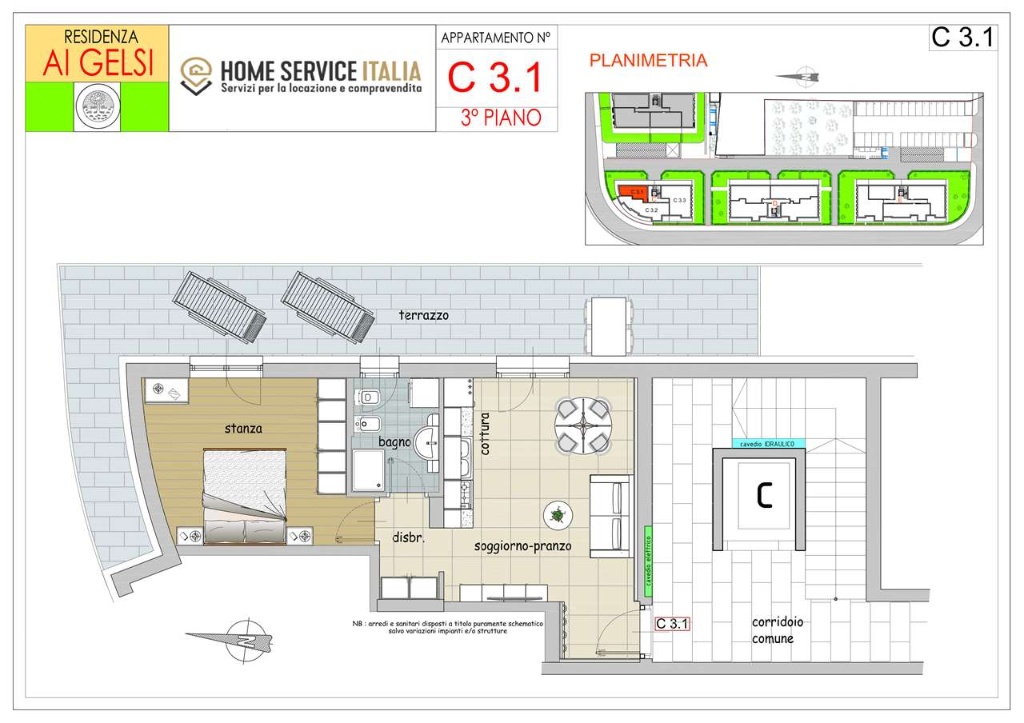 Bilocale a Trento, 1 bagno, 59 m², 3° piano, ascensore in vendita