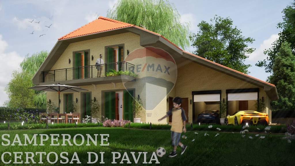 Villa in Via Cazzani, Certosa di Pavia, 6 locali, 3 bagni, con box