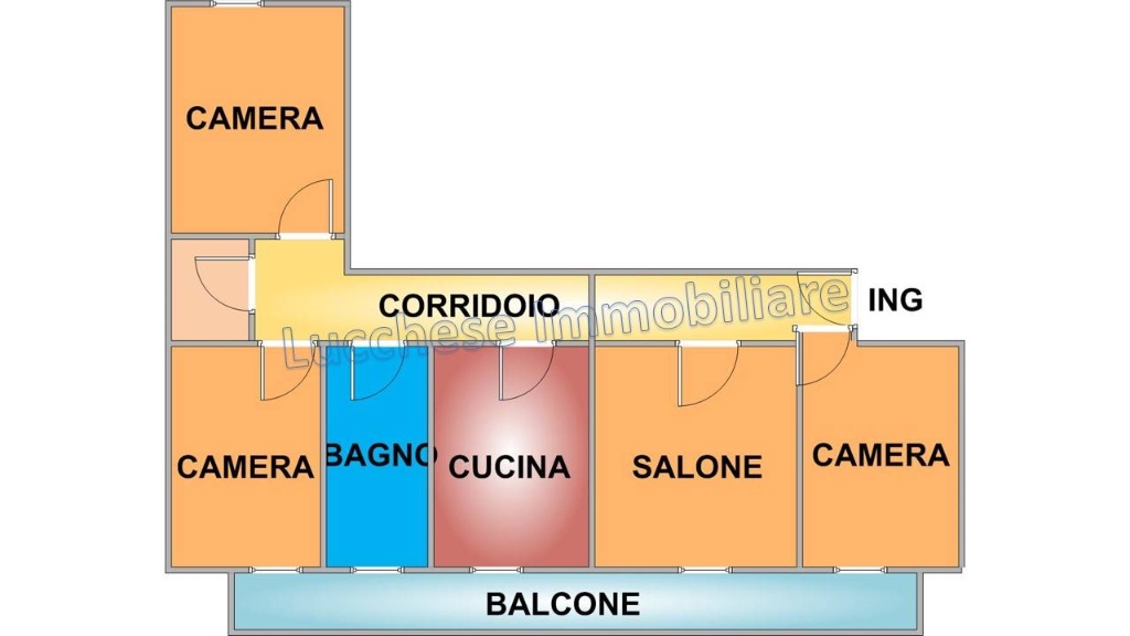 Quadrilocale in VIA SAN DONATO, Napoli, 1 bagno, 135 m², 5° piano