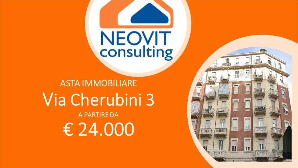 Trilocale in Via Cherubini 3, Torino, 1 bagno, 59 m², 6° piano