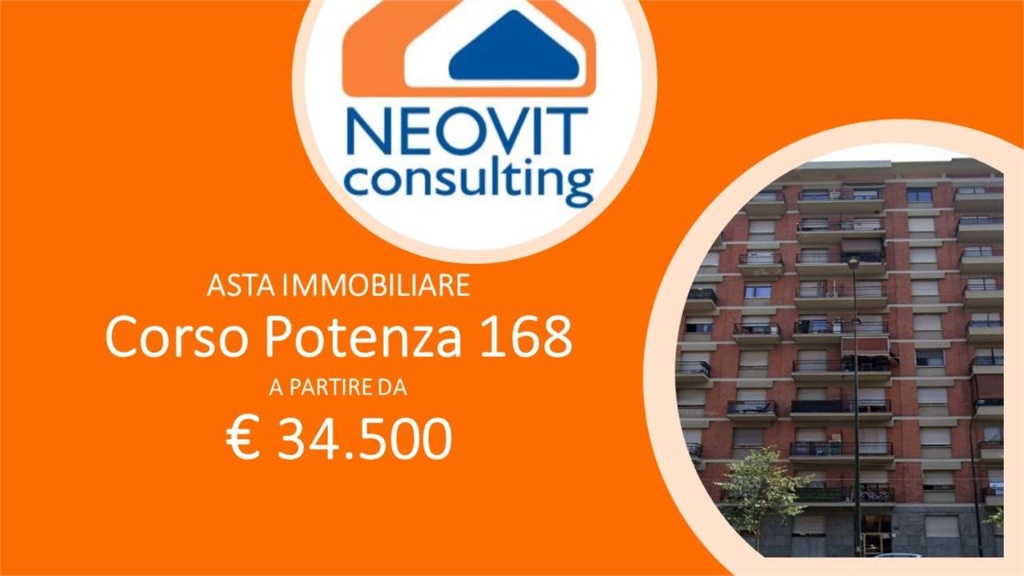 Bilocale in Corso Potenza 168, Torino, 1 bagno, 61 m², 9° piano