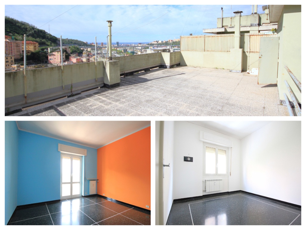 Quadrilocale in Mansueto, Genova, 1 bagno, 85 m², 4° piano, terrazzo