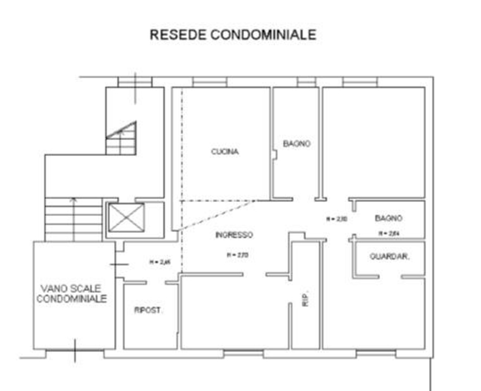 Quadrilocale a Firenze, 2 bagni, 102 m², ascensore, aria condizionata