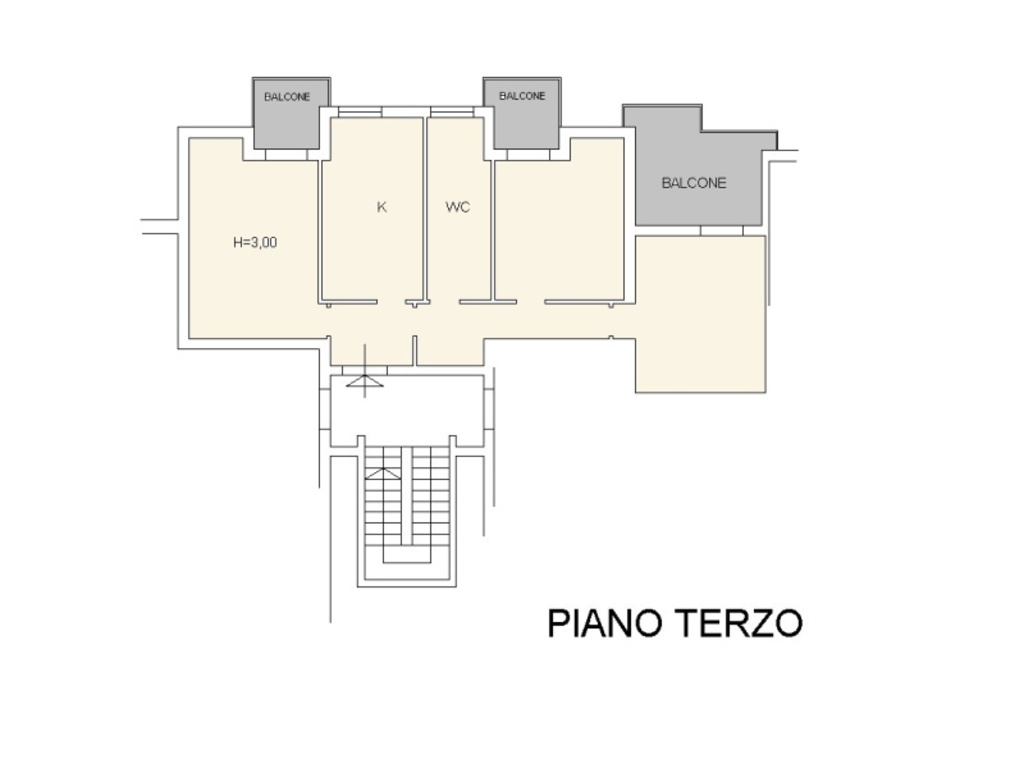 Appartamento in Via Ippolito Nievo, Viterbo, 1 bagno, con box, 83 m²