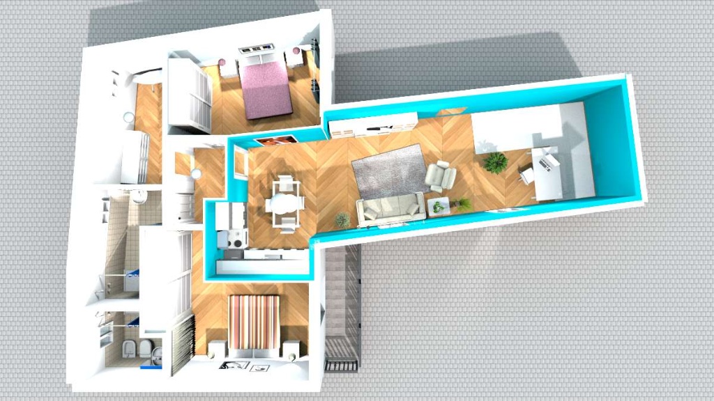 Appartamento a Pesaro, 7 locali, 2 bagni, 112 m², 1° piano, ascensore