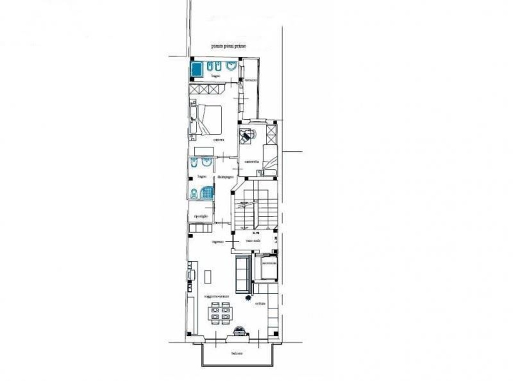 Trilocale a Viareggio, 80 m², 1° piano, ascensore, stato ristrutturato