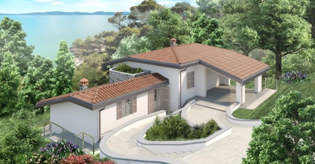 Villa a Magione, 7 locali, 2 bagni, giardino privato, garage, 150 m²